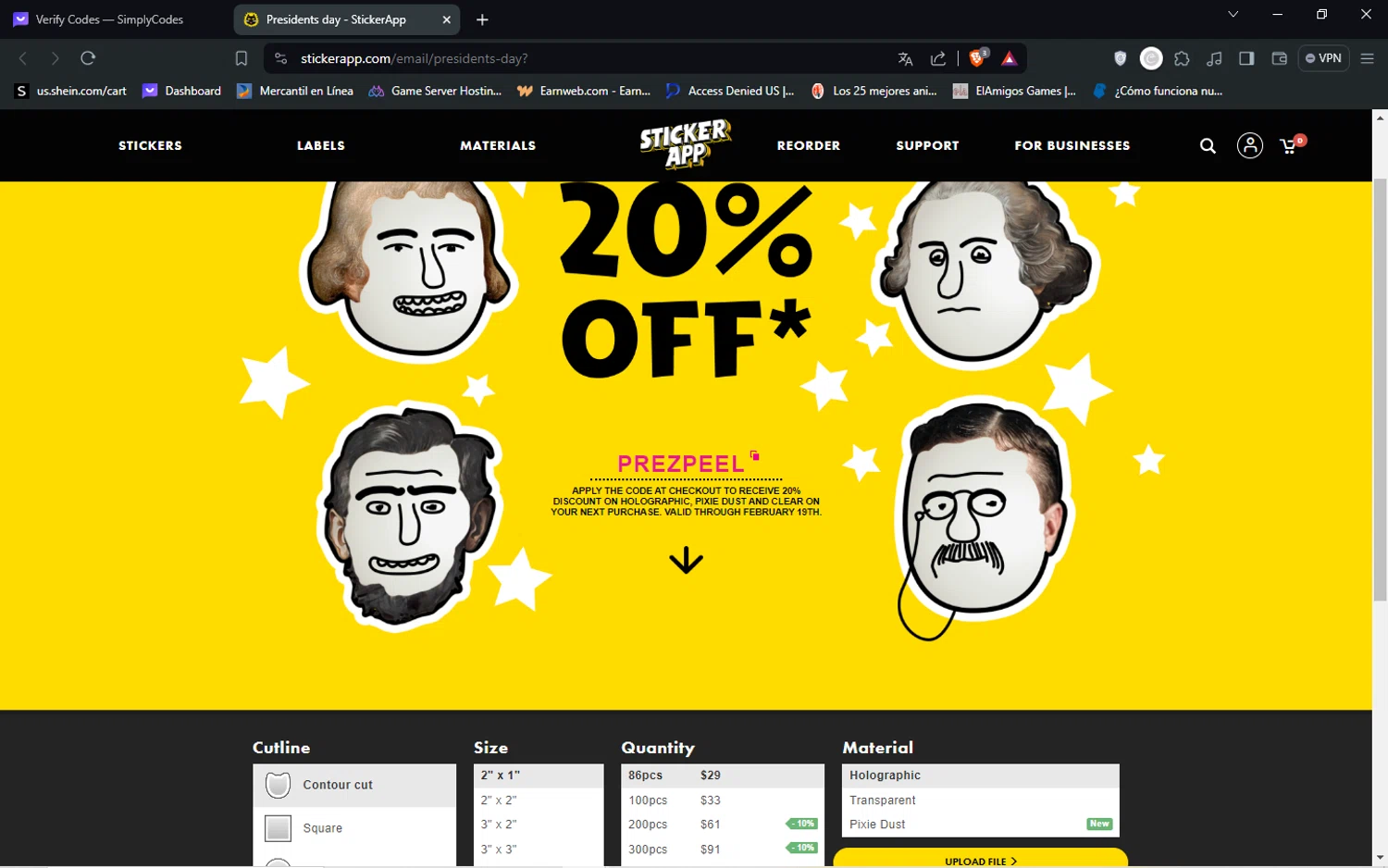 Sticker App Promo Codes 20 Off August 2024