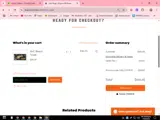 WELCOME10 coupon verification screenshot