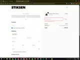 Stiksen coupon verification screenshot
