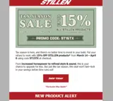 ST15TX coupon verification screenshot