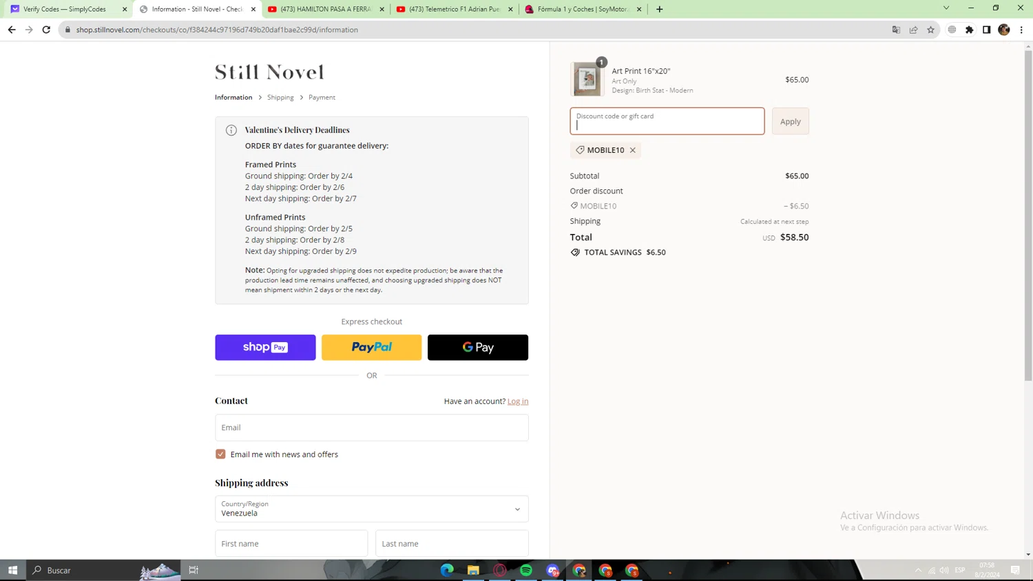 how to use Still Novel coupons
