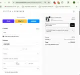 Stitch and Feather coupon verification screenshot