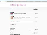 Stitchin' Heaven coupon verification screenshot