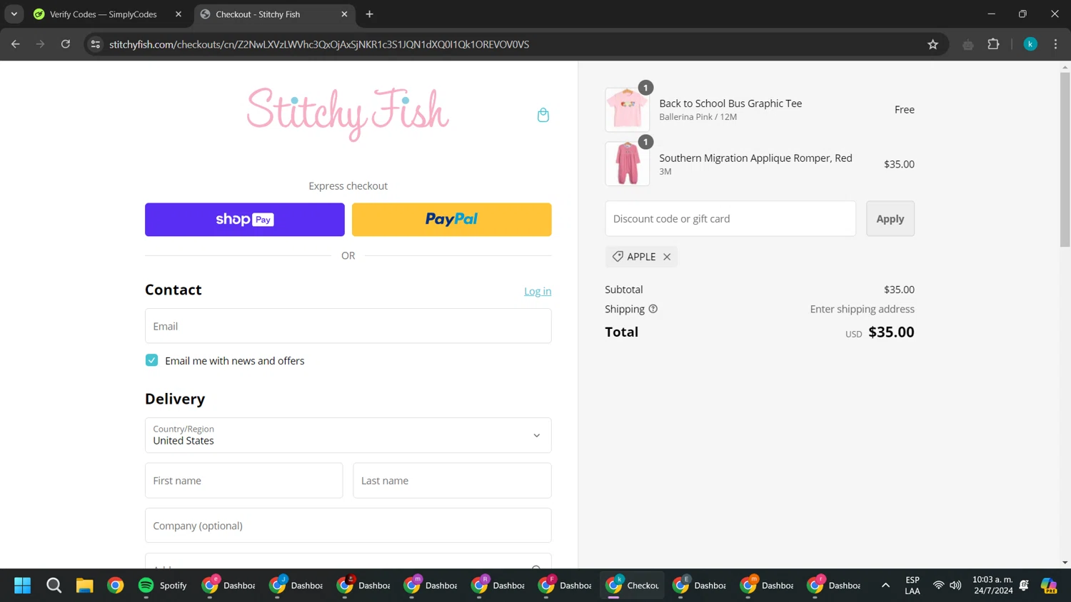 Stitchy Fish Coupon Codes 10 Off September 2024