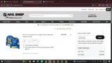 St. Louis Blues Shop coupon verification screenshot