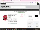 St. Louis Blues Shop coupon verification screenshot