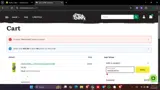 STNR Creations coupon verification screenshot
