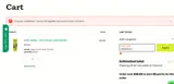 STNR Creations coupon verification screenshot