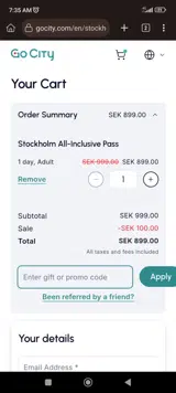 TOTUM5 coupon verification screenshot