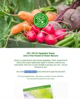 VEGETABLE20 coupon verification screenshot
