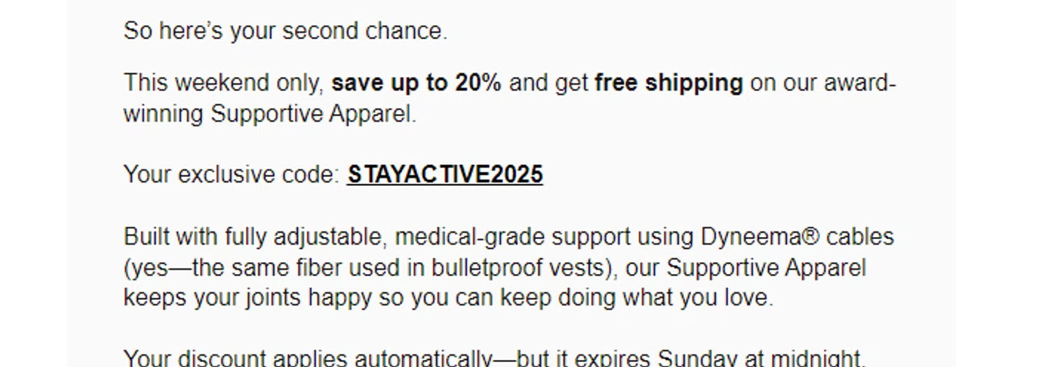 Stoko discount code screenshot showing code STAYACTIVE2025 applied at Stoko checkout page. Uploaded by SimplyCodes community member YISUZZ on Jun 20, 2025