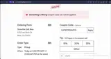 Stonefire Grill coupon verification screenshot