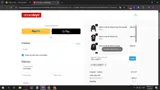 WELCOME77 coupon verification screenshot