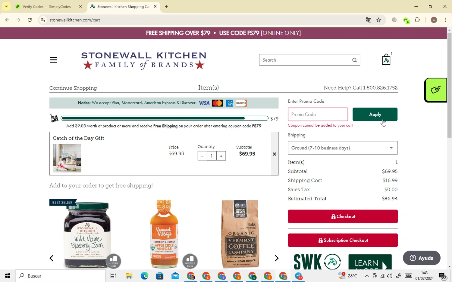 Stonewall Kitchen Promo Codes – 20% Off | July 2024
