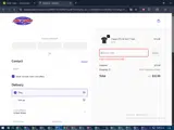 STO N SHO coupon verification screenshot