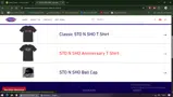 STO N SHO coupon verification screenshot