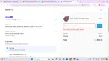 STAYWARM25 coupon verification screenshot