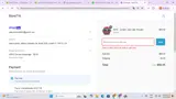 FLEECE50 coupon verification screenshot