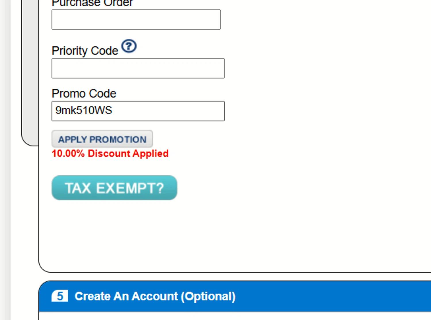 Specialty Store Services checkout page showing Specialty Store Services promo code box | Screenshot taken by SimplyCodes community member on Oct 15, 2025