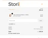 GIFT20 coupon verification screenshot