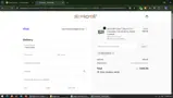 WELCOME10 coupon verification screenshot