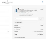 SAVENOW coupon verification screenshot