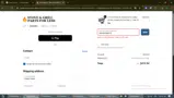 ABANDONED15 coupon verification screenshot
