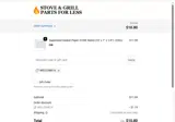 WELCOME10 coupon verification screenshot