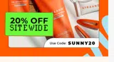 SUNNY20 coupon verification screenshot
