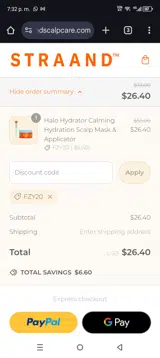 Fzy20 coupon verification screenshot