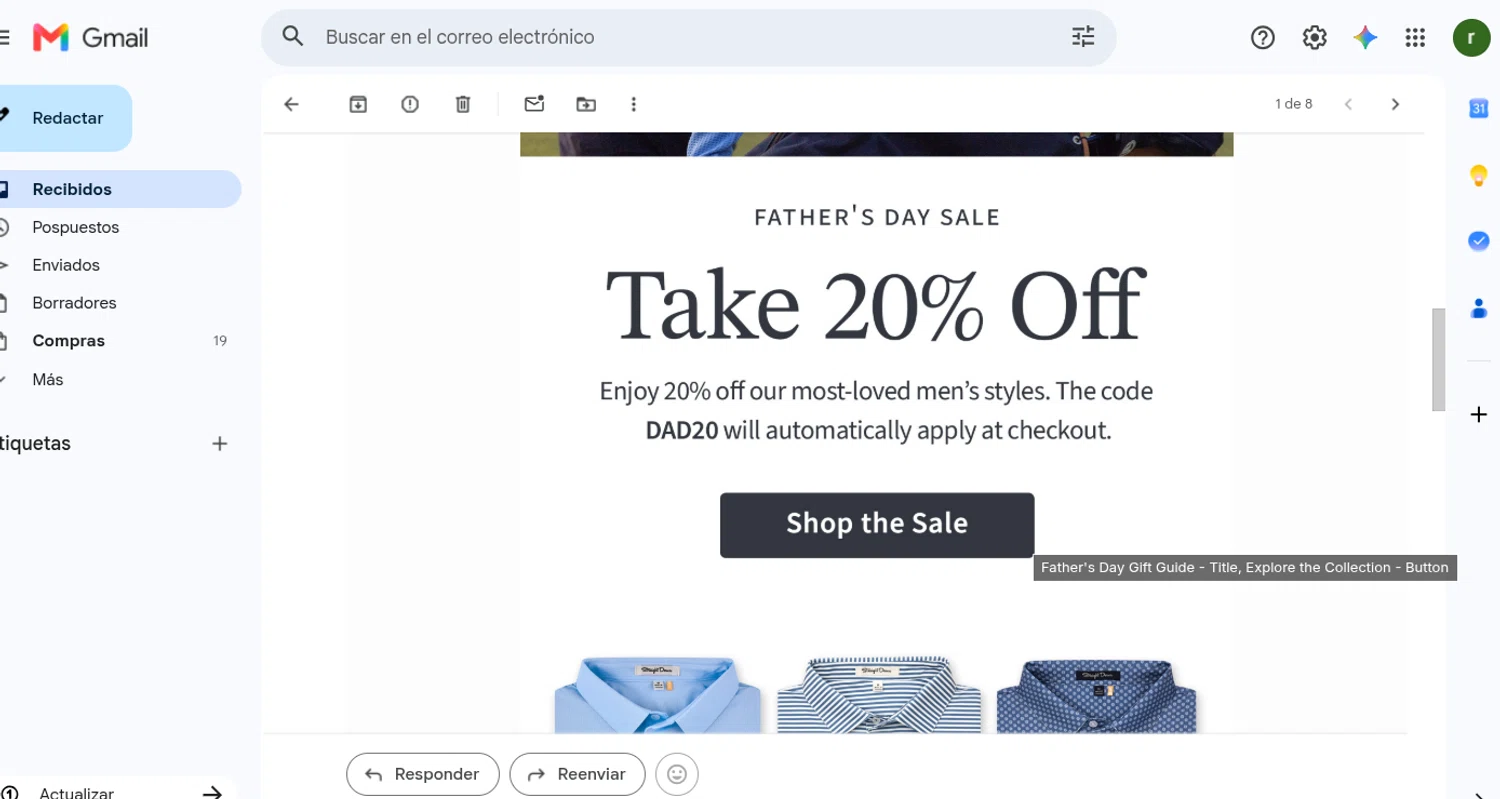 Straight Down promo code screenshot showing code DAD20 applied at Straight Down checkout page. Uploaded by SimplyCodes community member CARAJITA on Jun 11, 2026