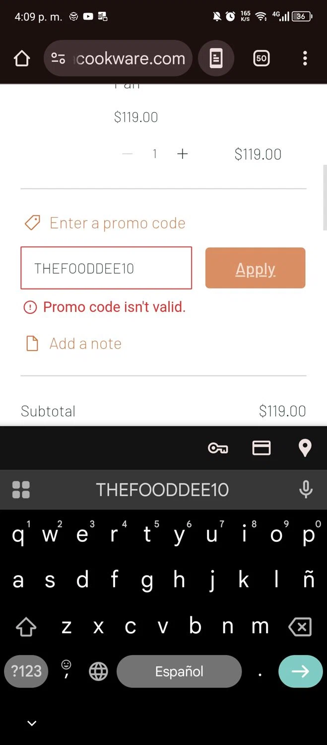 Strata promo code screenshot showing code THEFOODDEE10 applied at Strata checkout page. Uploaded by SimplyCodes community member ITSO1676764508225 on Nov 2, 2025