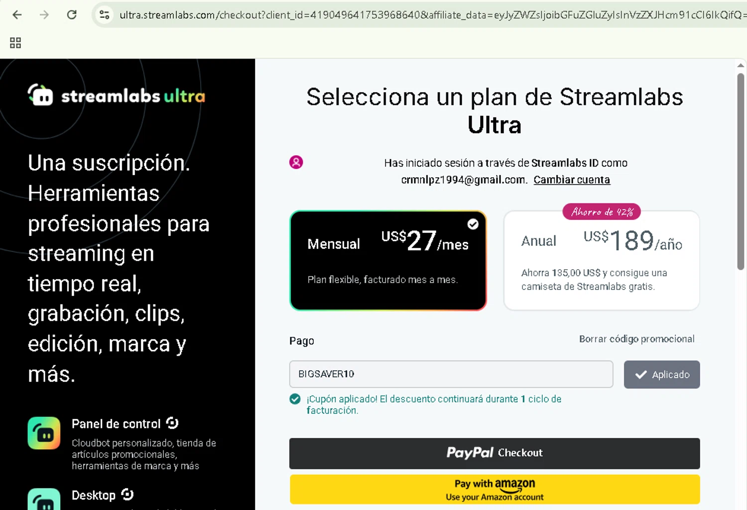 Streamlabs Promo Codes - $10 Off (2 Verified) Oct 2025