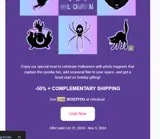 BOO2YOU coupon verification screenshot