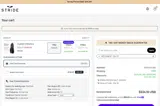WELCOME10 coupon verification screenshot