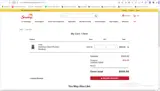 Strombergs coupon verification screenshot