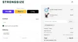Strongsize coupon verification screenshot