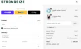 Strongsize coupon verification screenshot