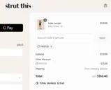 FIRST20 coupon verification screenshot