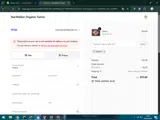 StarWalker Organic Farms coupon verification screenshot