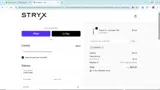 STRYX10 coupon verification screenshot