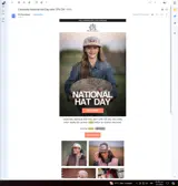 HATDAY coupon verification screenshot