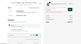 welcome coupon verification screenshot