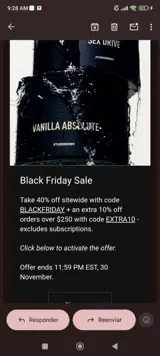 Studio Ready coupon verification screenshot