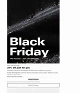 PREACCESS25 coupon verification screenshot