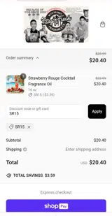 Stay Fresh with Peanut coupon verification screenshot