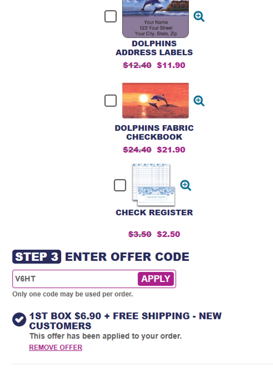 Styles Check Company promo code screenshot showing code V6HT applied at Styles Check Company checkout page. Uploaded by SimplyCodes community member MrWolf on Jun 13, 2025