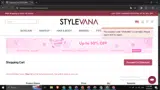 Stylevana coupon verification screenshot