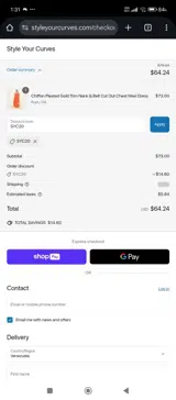 SYC20 coupon verification screenshot