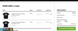WELCOME10 coupon verification screenshot